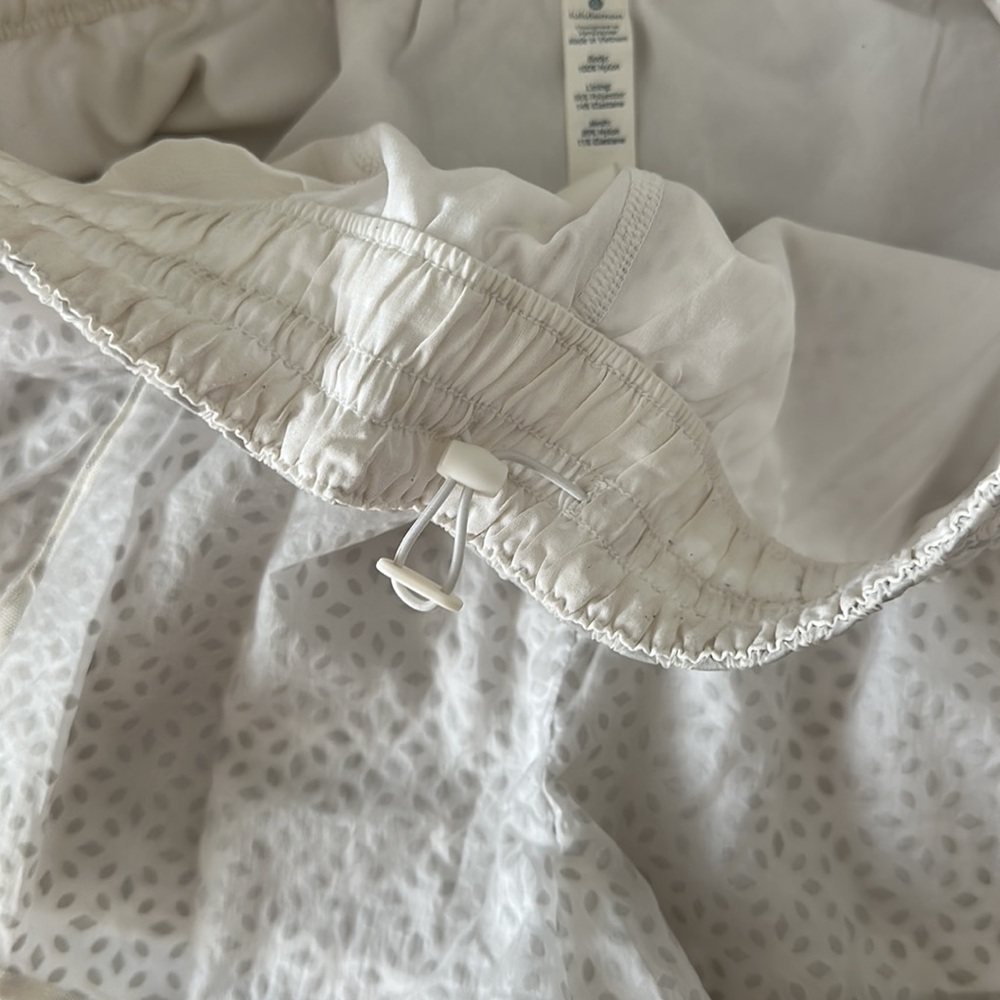 White Lululemon Shorts - Picture 4 of 5